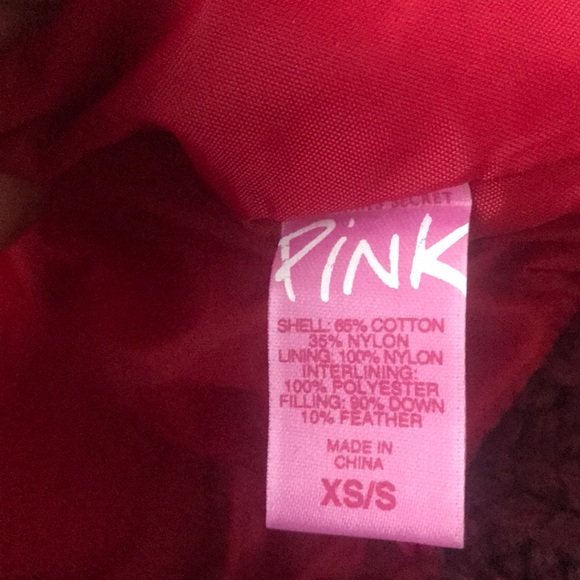 Victoria Secrets Down sz XS/S Puffer Vest - Picture 7 of 7